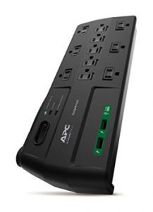 6.Best Surge Protector for Gaming: APC Surge Protector With USB Ports