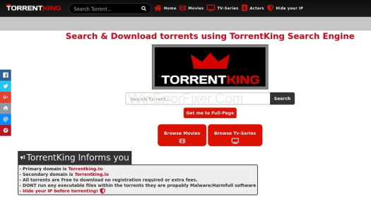 Best Sites Like TorrentKing