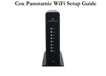 Setup of Cox Panoramic WiFi