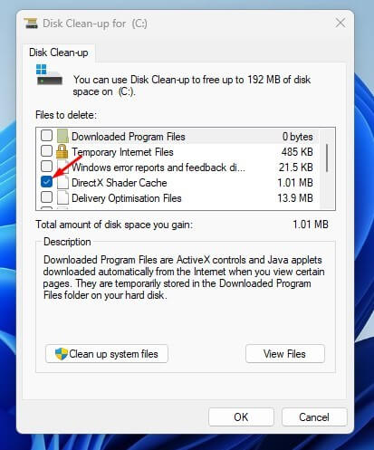 How to Delete DirectX Shader Cache in Windows 11?